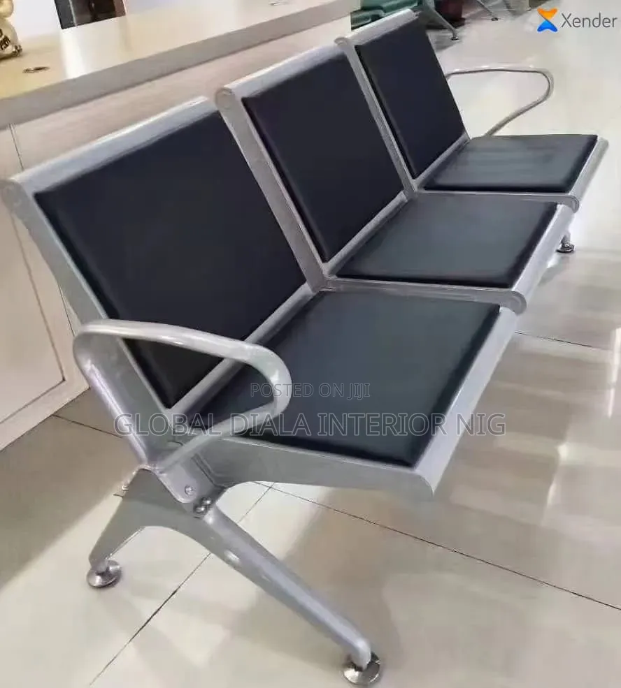 Generic 3-Seater Visitors Waiting Bench