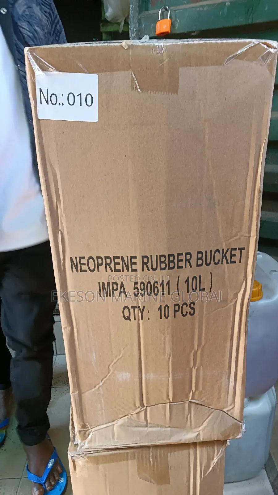 Neoprene Bucket 10 Liters