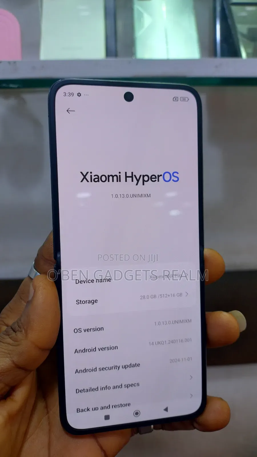 Xiaomi Mix Flip 512 GB Black