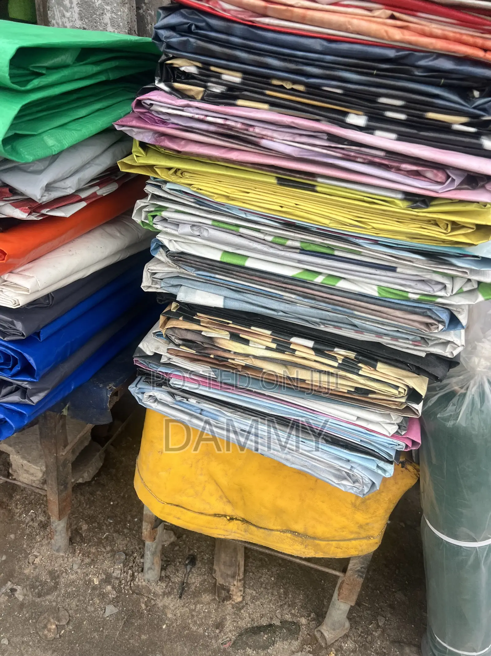 Heavy-Duty PVC Coated Fabric Tarpaulins