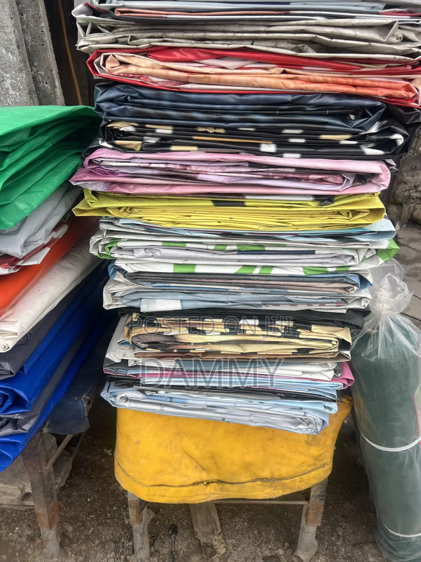 Heavy-Duty PVC Coated Fabric Tarpaulins