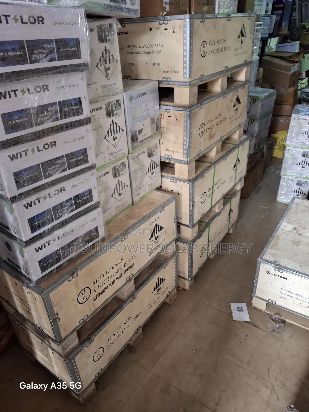 15kwh/48v Lutian Lithium-Ion Phosphate Energy Storage Battery System
