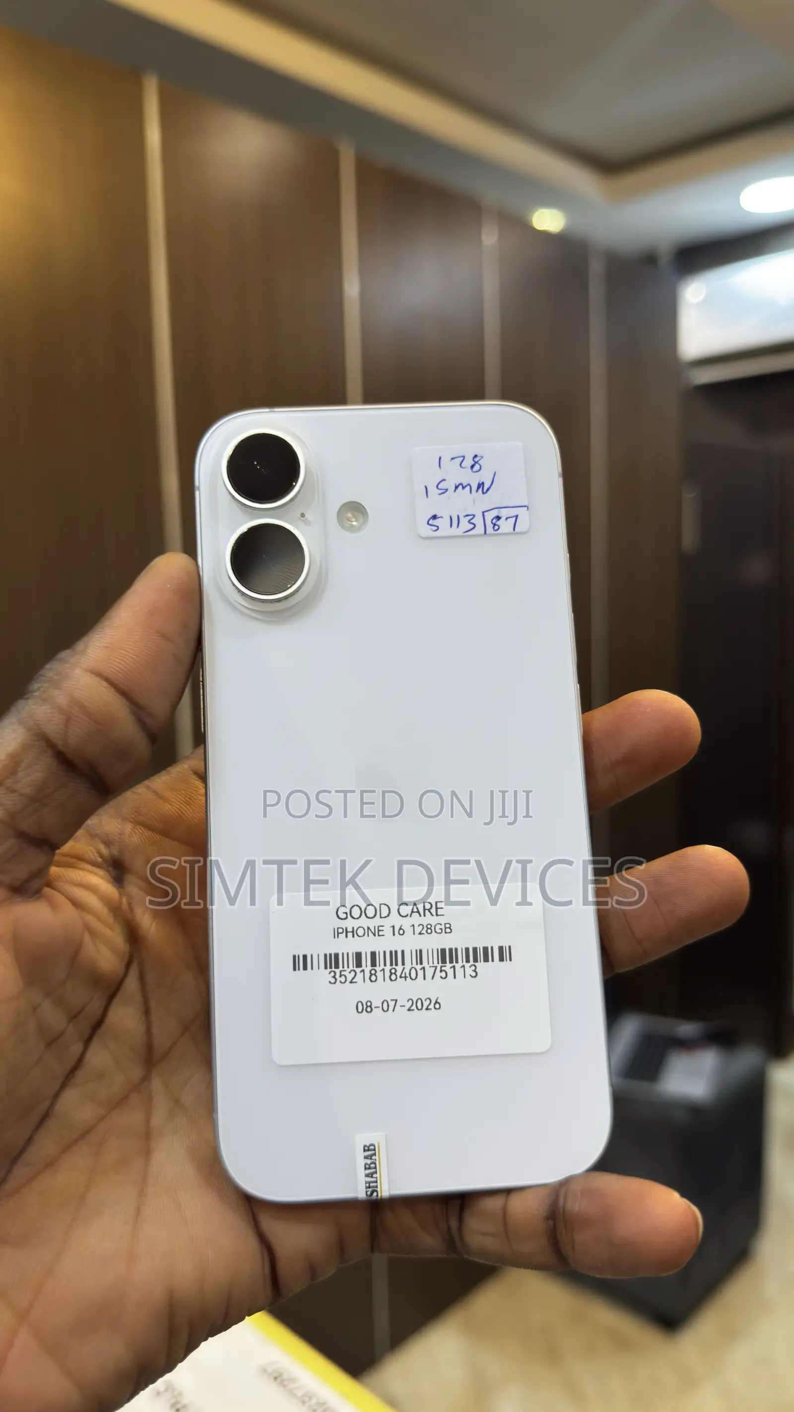Apple iPhone 16 128 GB White