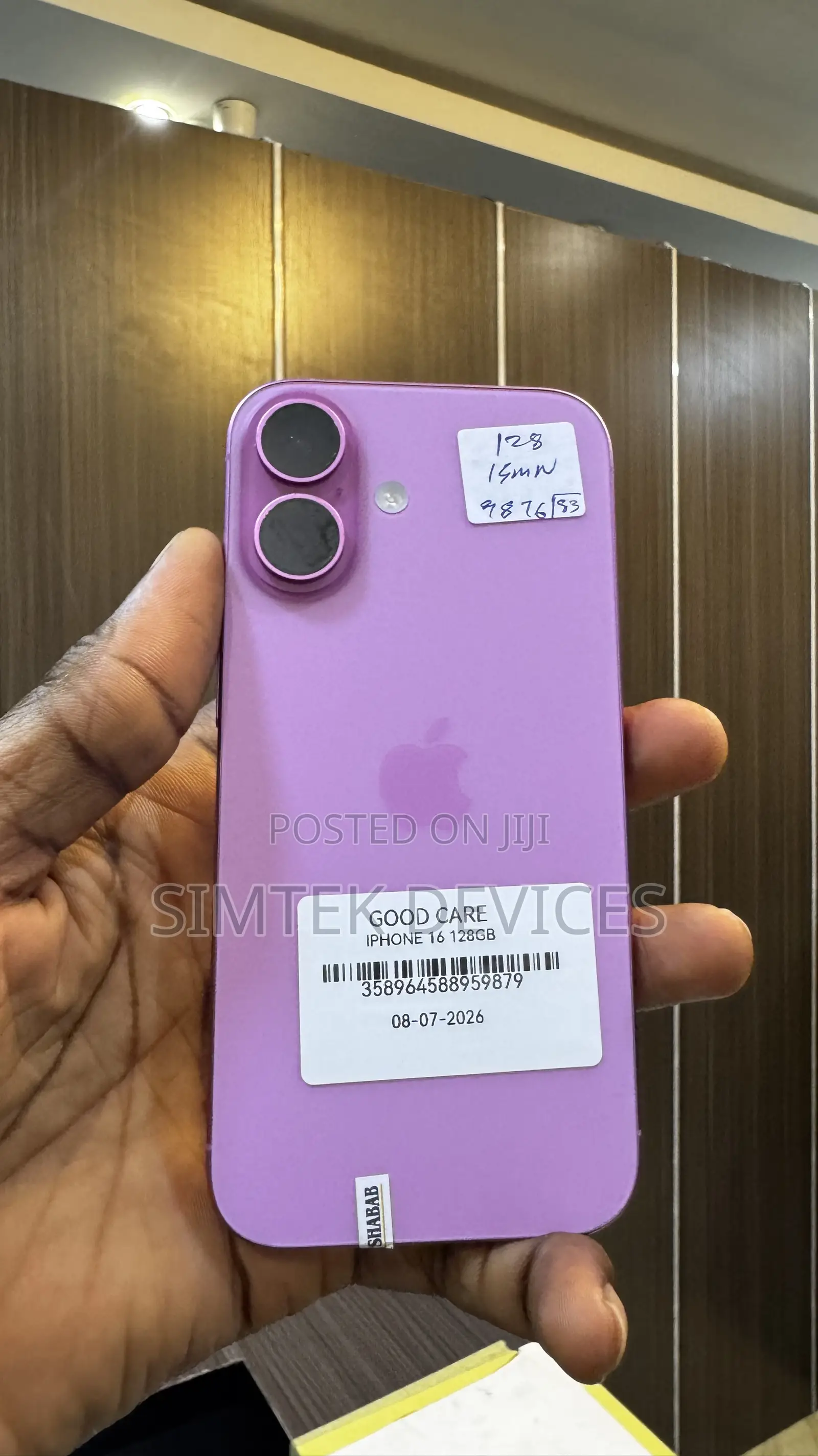 Apple iPhone 16 128 GB Pink