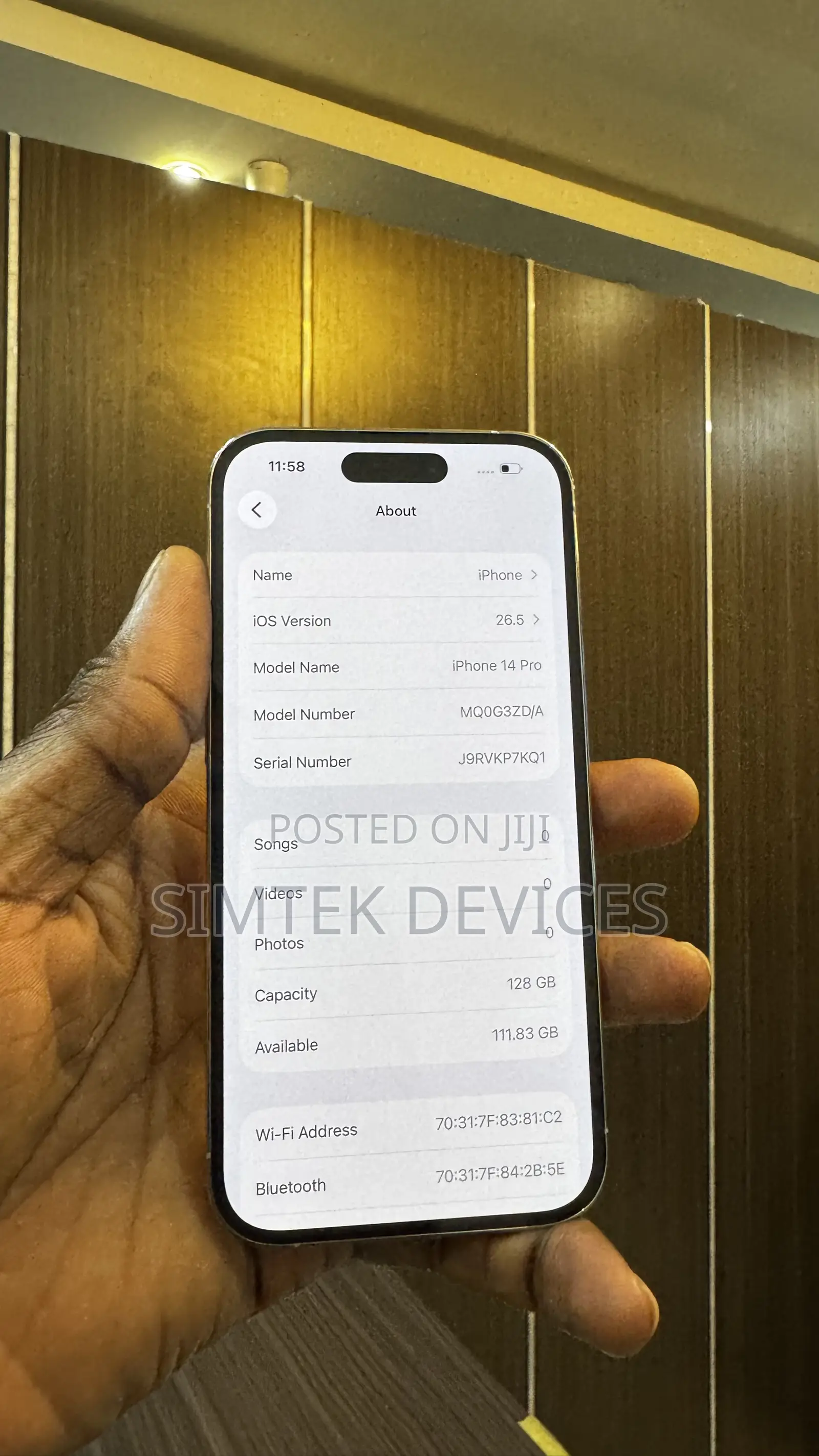 Apple iPhone 14 Pro 128 GB White