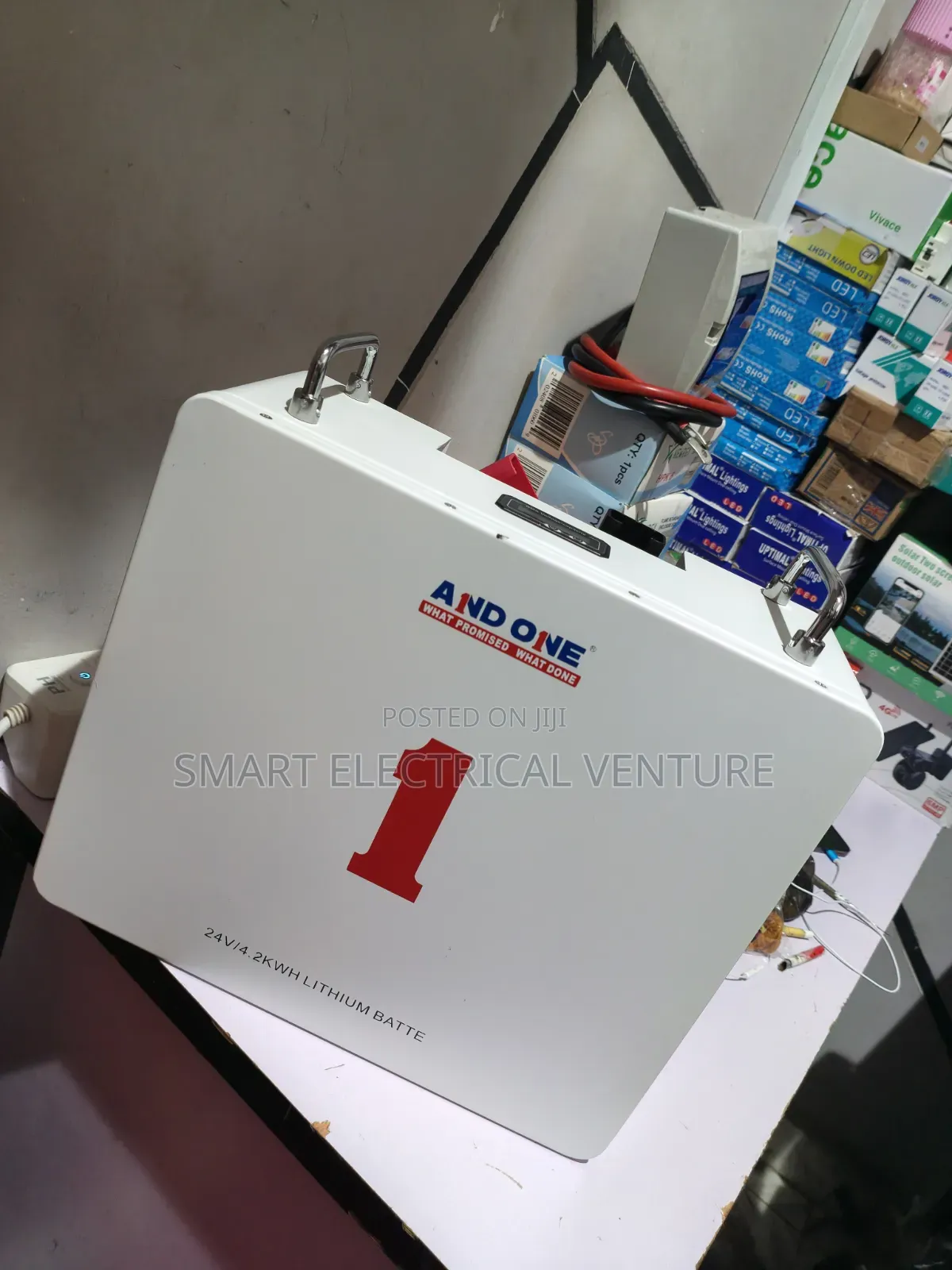 2.5kwh Lithium Battery and One