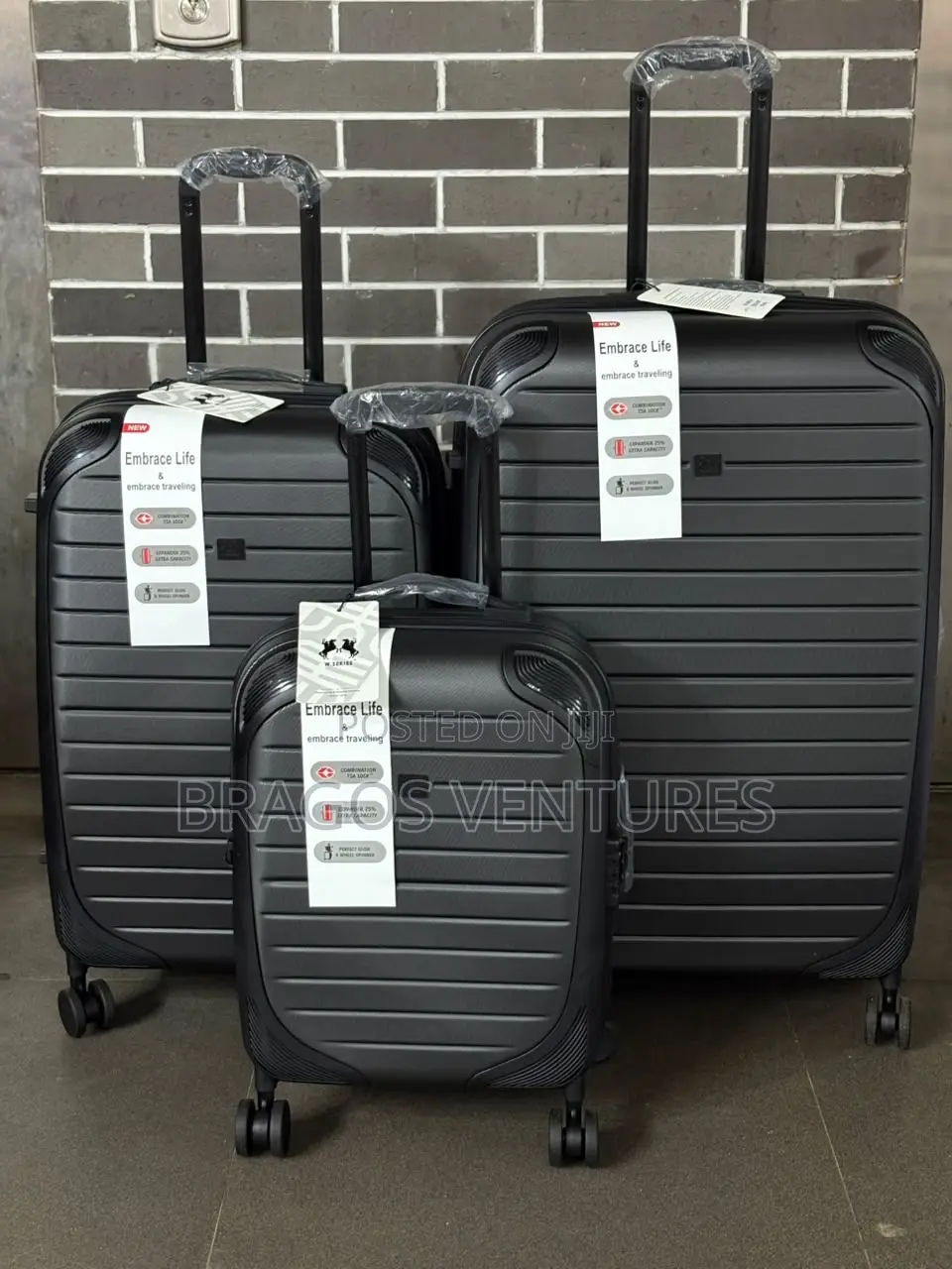 Solid Set of 3pcs Boxes