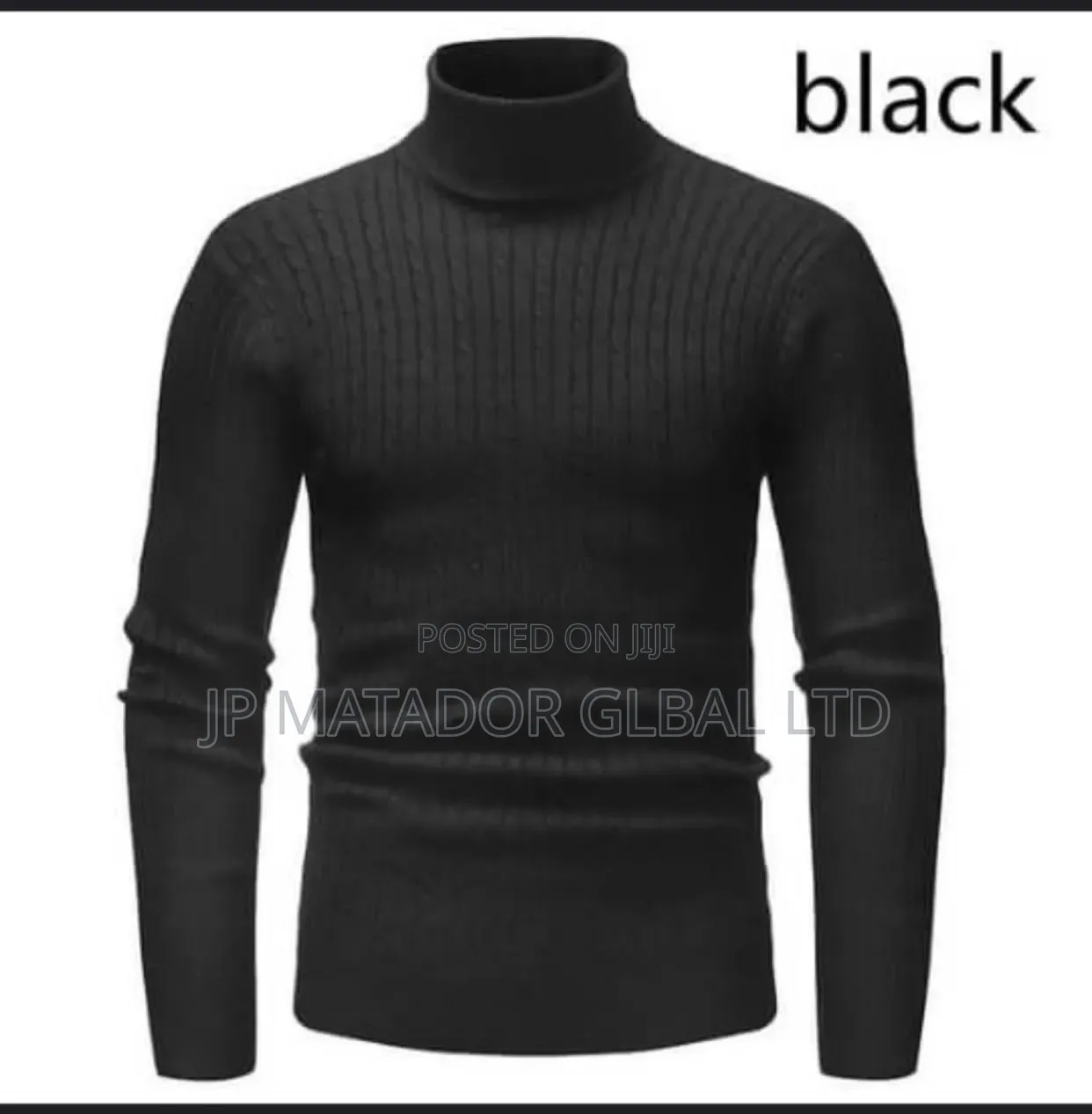 Men's Turtle Neck Polo