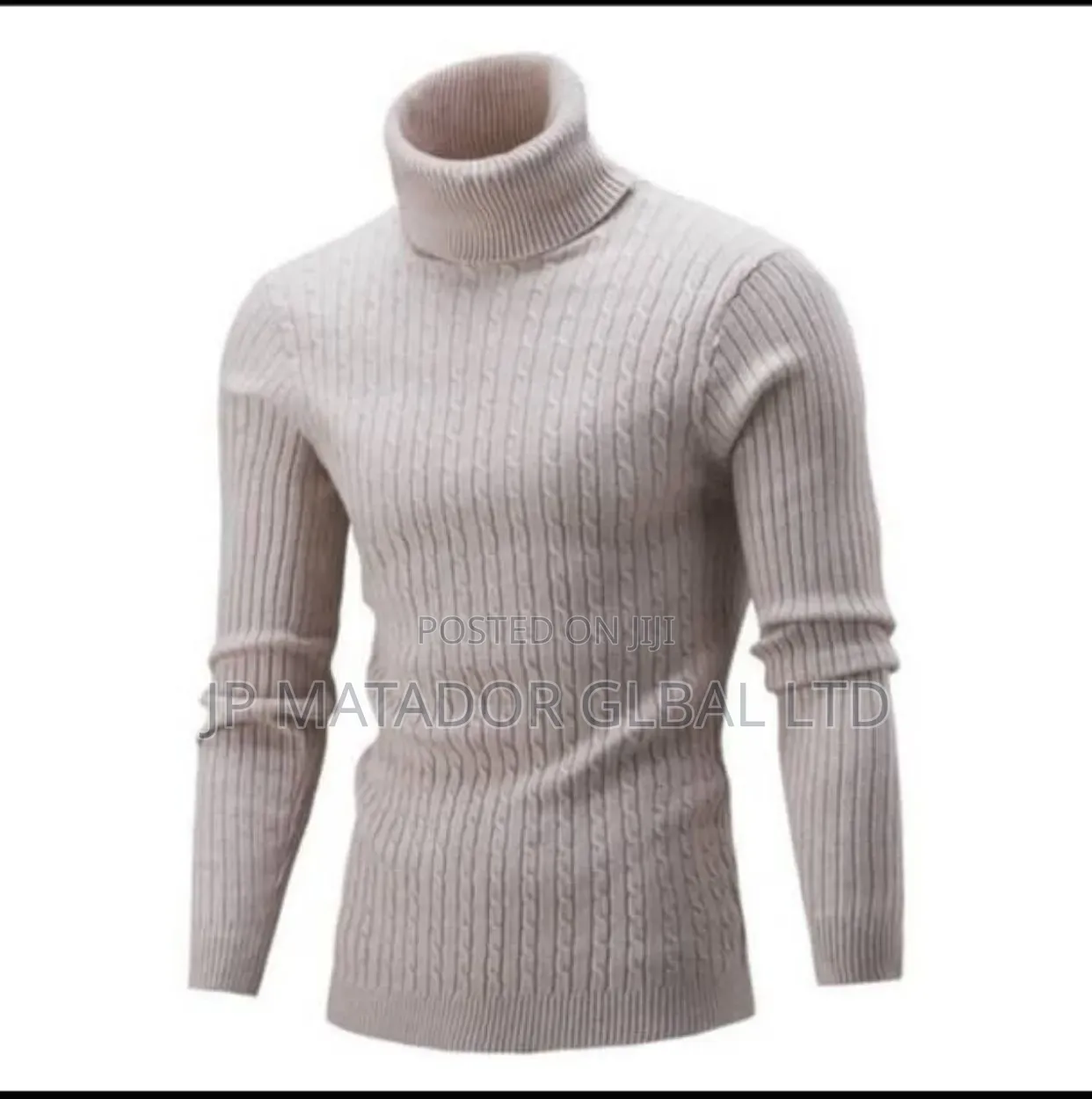 Men's Turtle Neck Polo