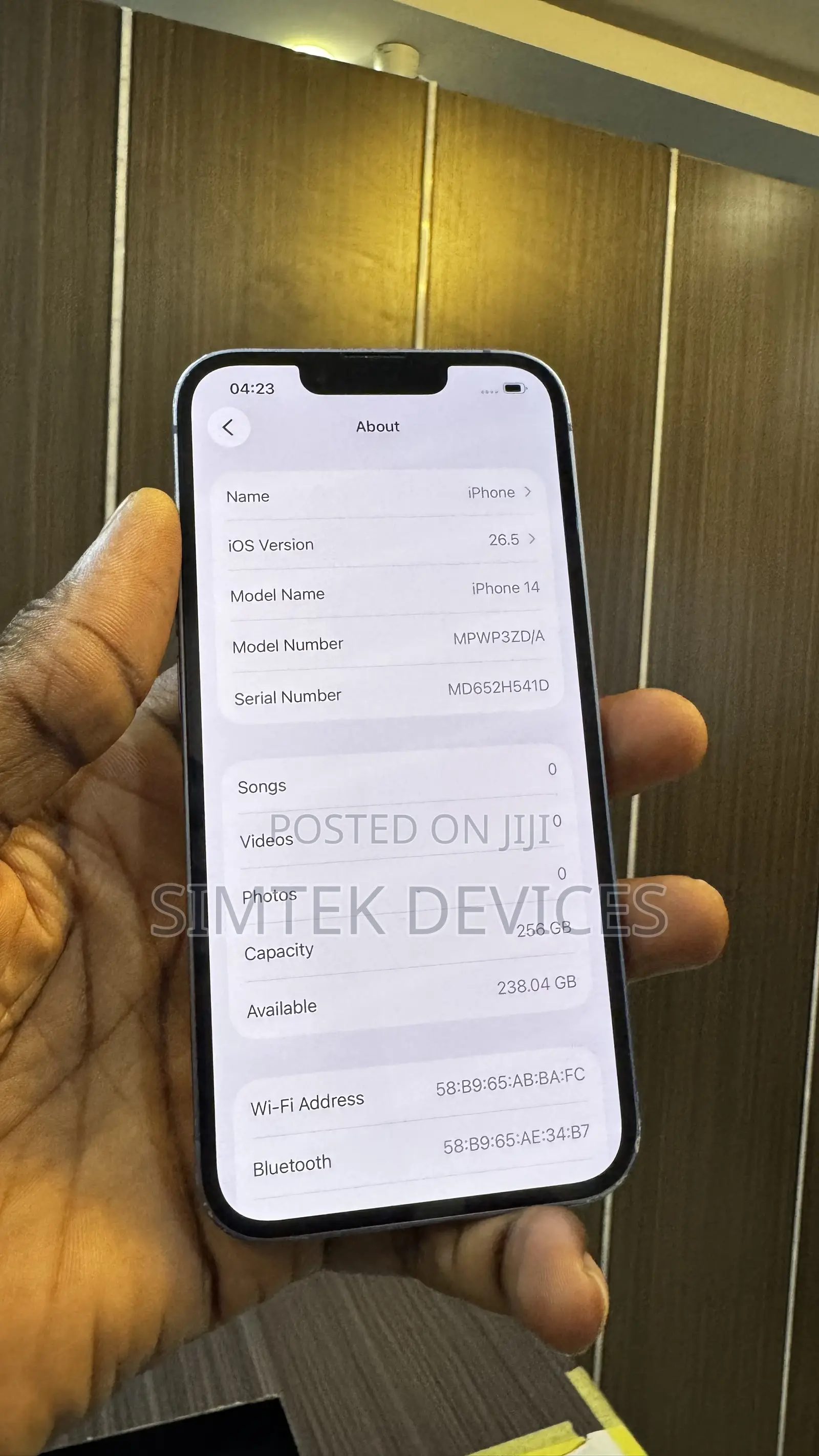 Apple iPhone 14 256 GB Blue