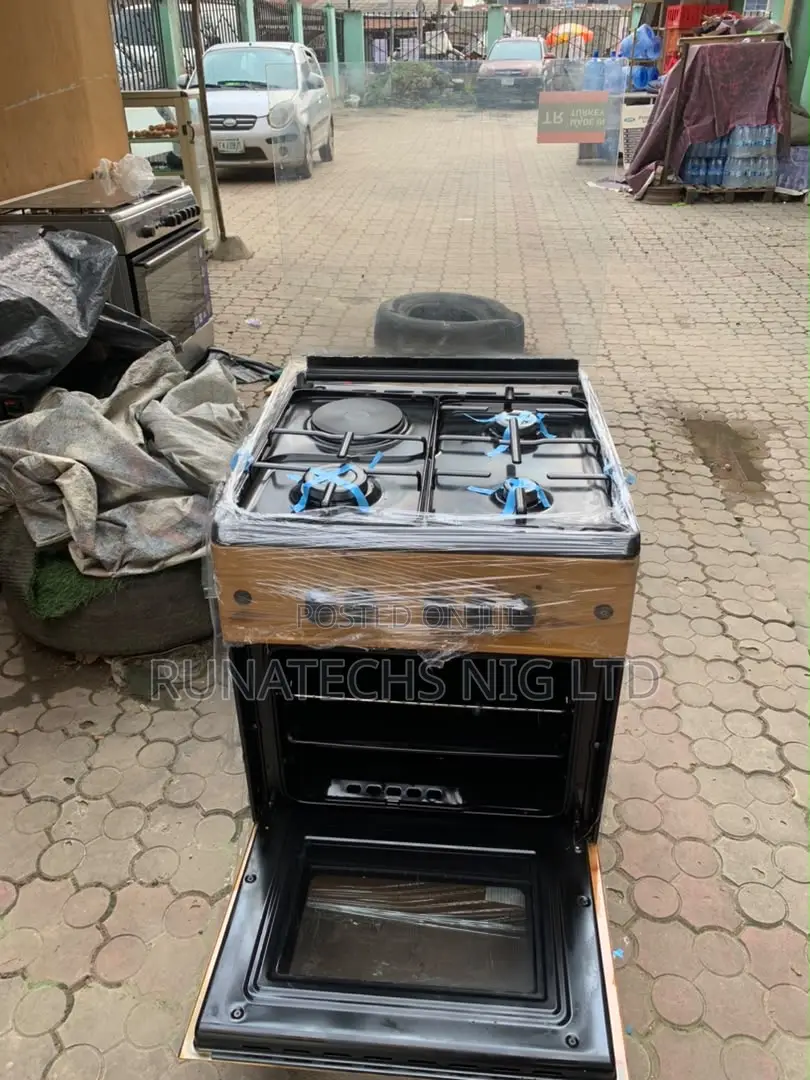 Maxi 60x60 Gas Cooker With Oven Grill 3 Gas + 1 Electric Uk Used