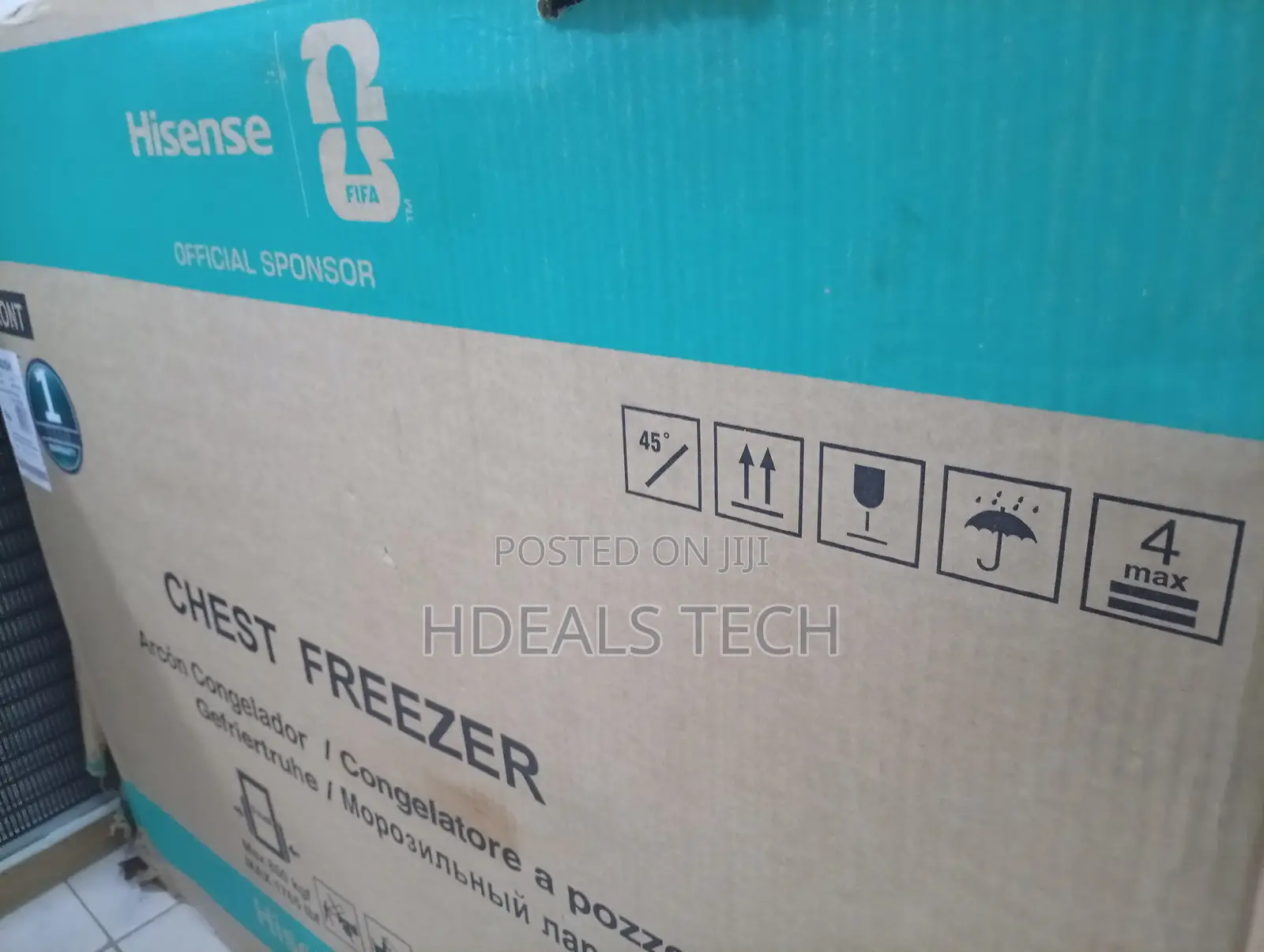 Hisense FC340SH Silver Deep Freezer 250L for Residential