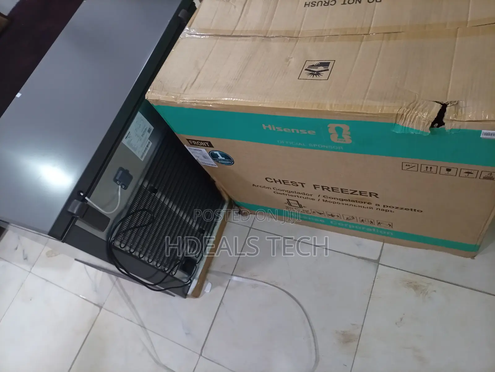 Hisense FC340SH Silver Deep Freezer 250L for Residential