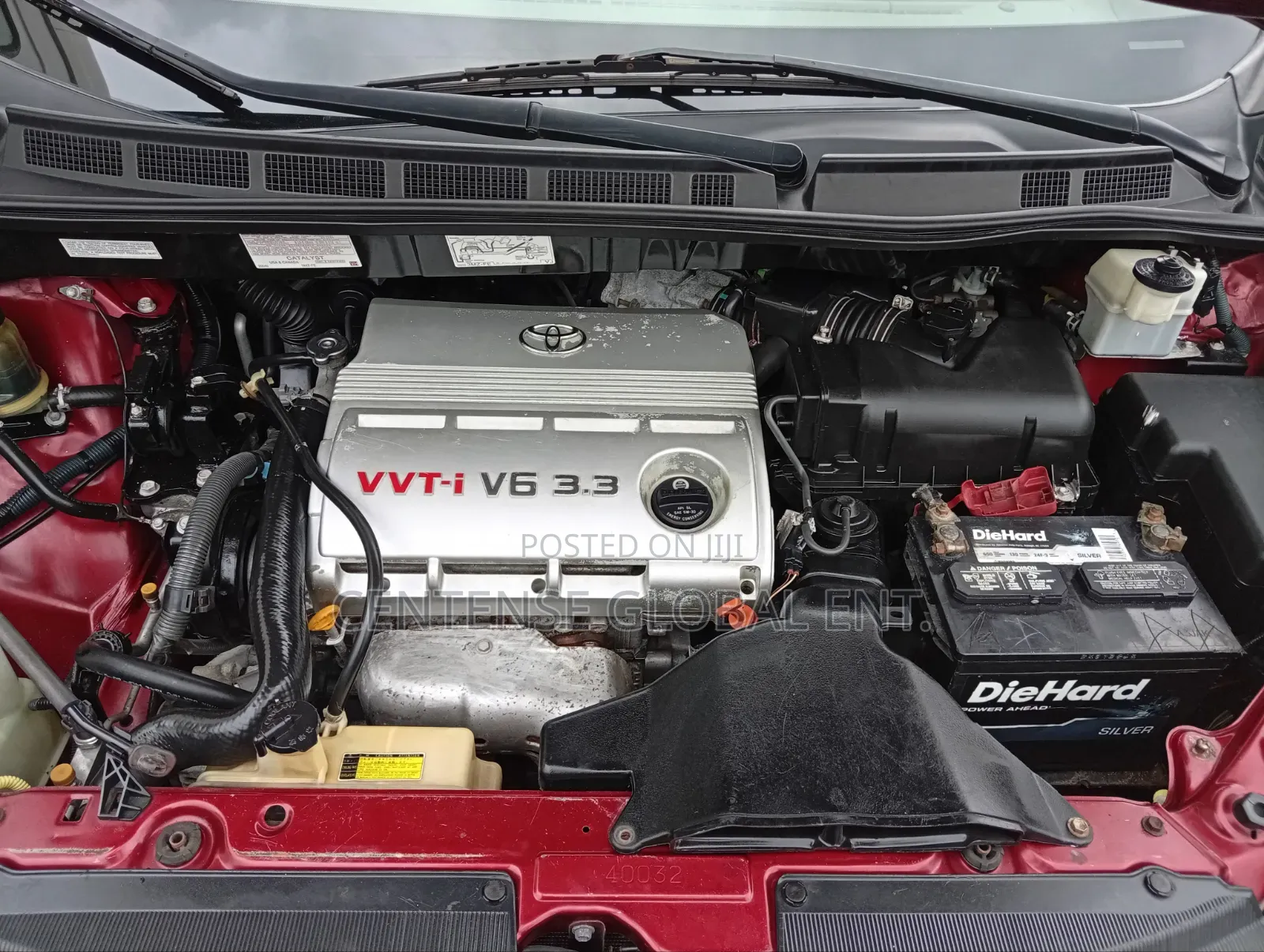 Toyota Sienna 2005 Red