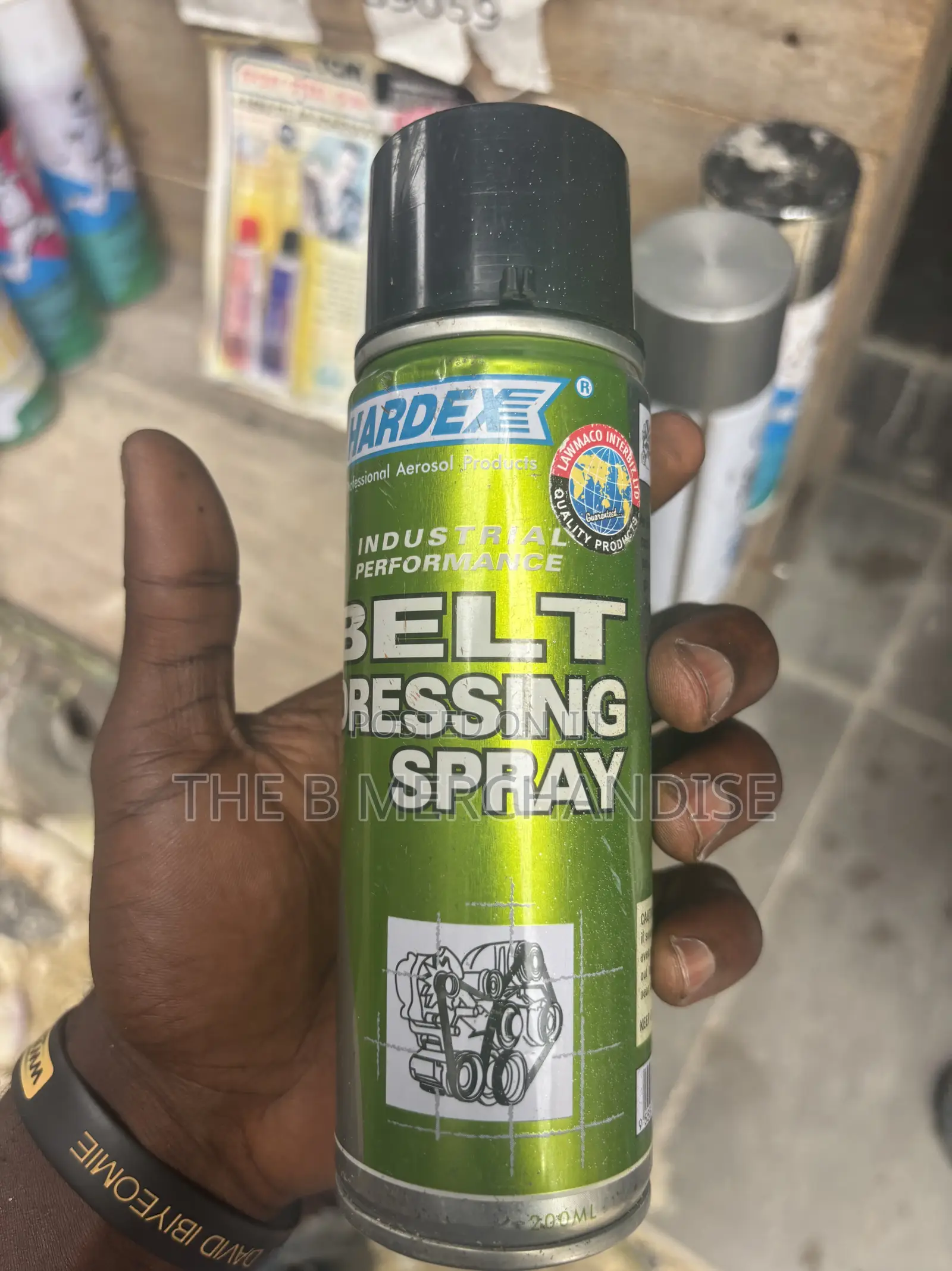 Hardex Belt Dressing Spray