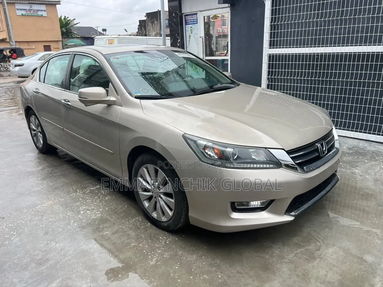Honda Accord EX-L 2dr Coupe w/Navigation (2.4L 4cyl CVT) 2014 Gold