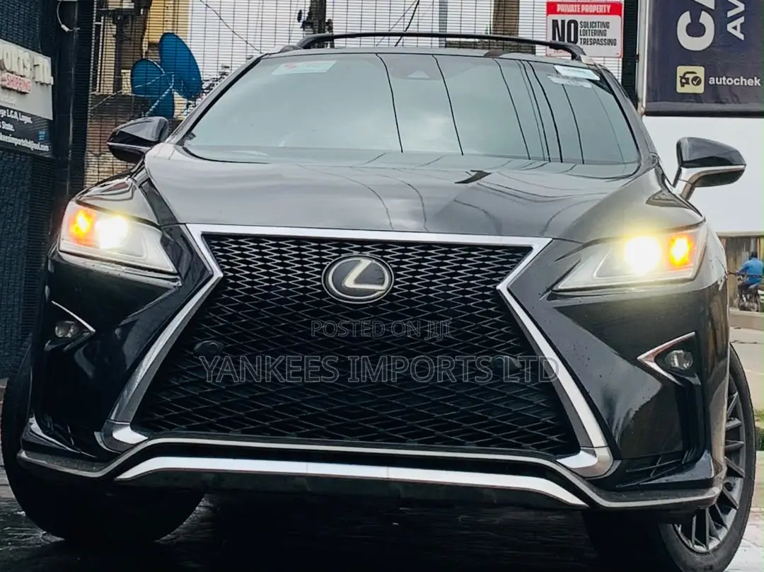 Lexus RX 350 F Sport AWD 2017 Black
