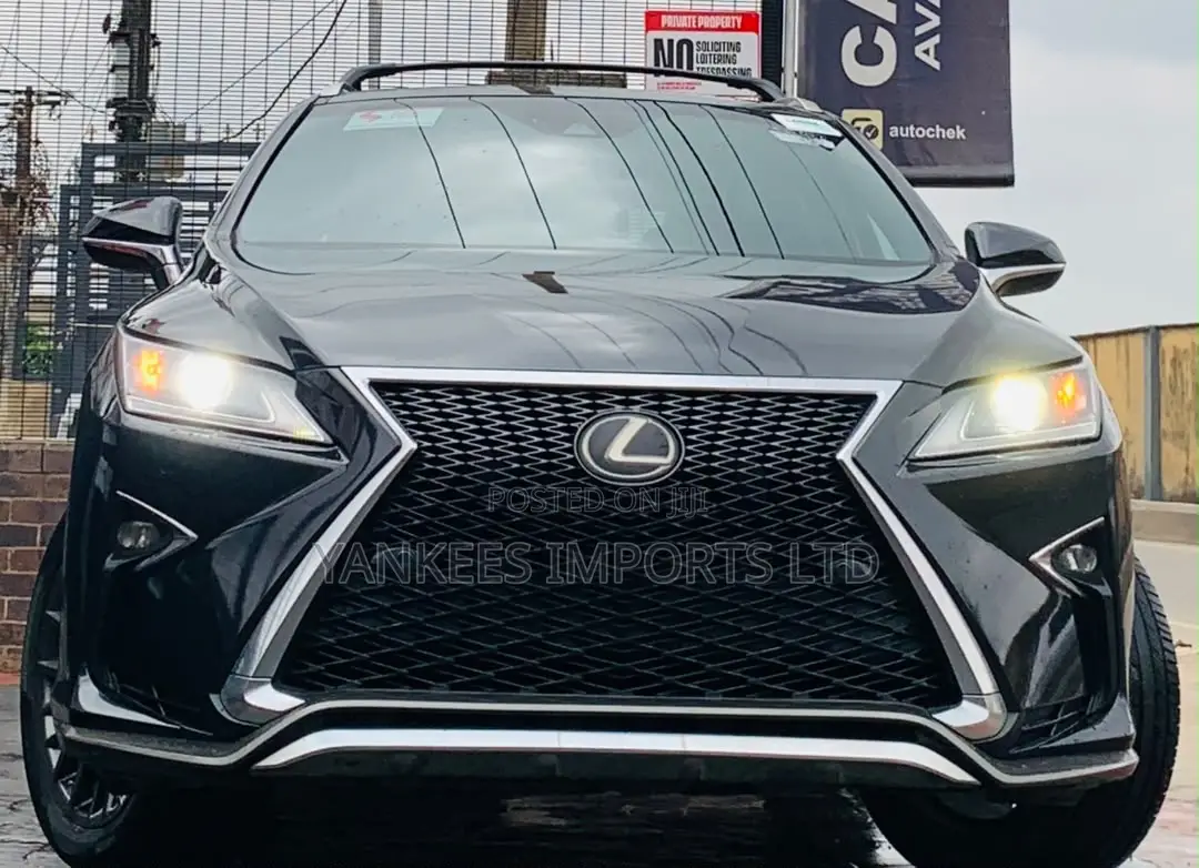 Lexus RX 350 F Sport AWD 2017 Black