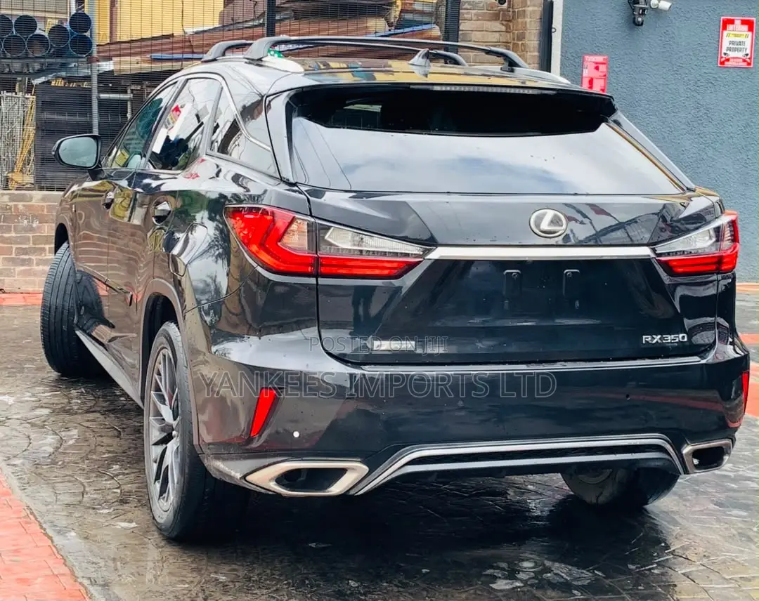 Lexus RX 350 F Sport AWD 2017 Black