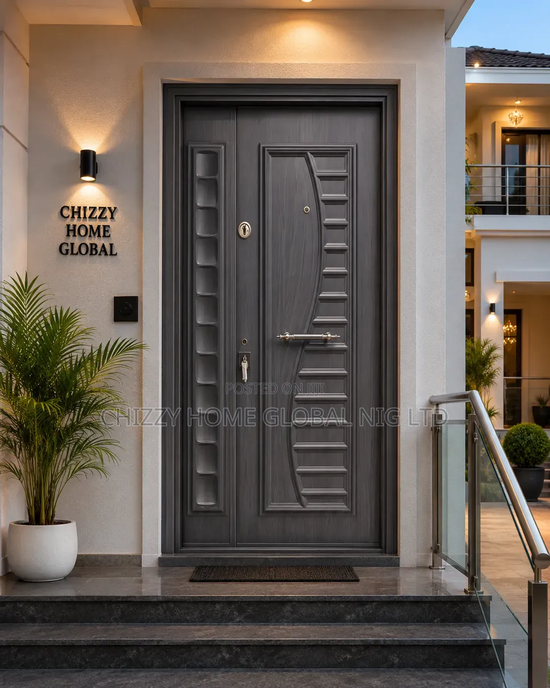 Maximum Security Full Metal Door – Termite Rust Proof 7ft by 4ft