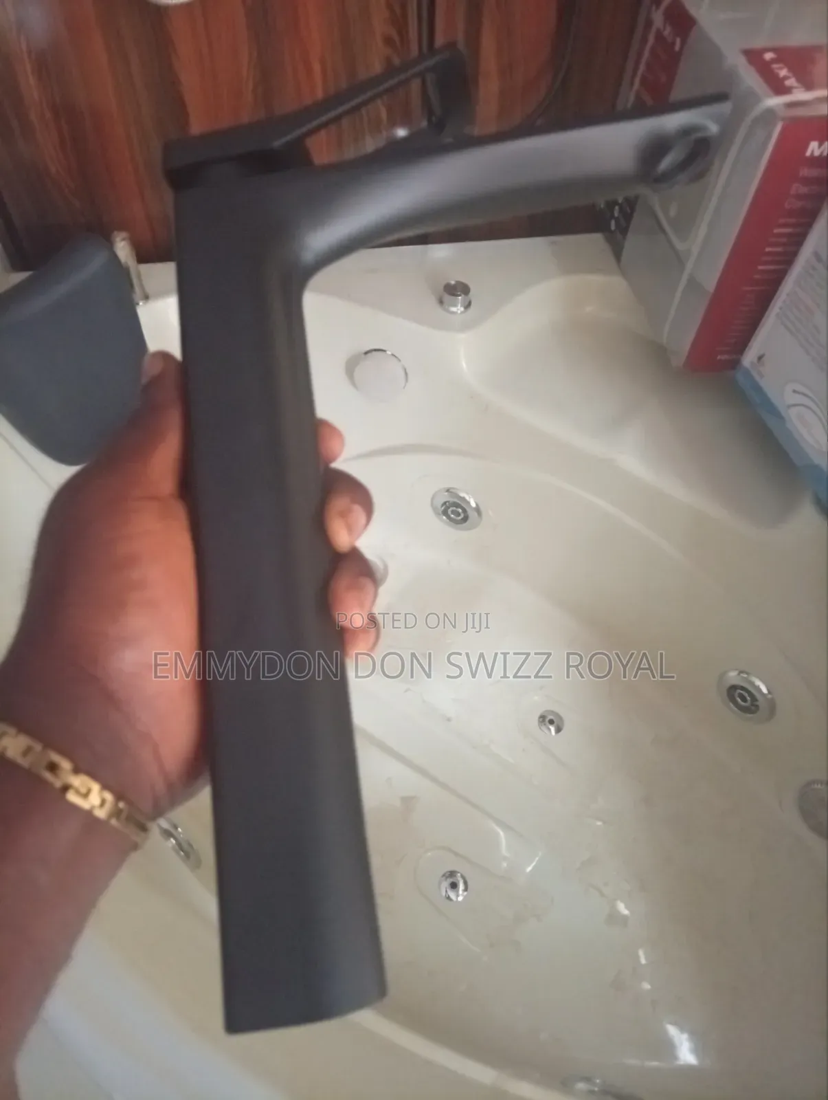 Mixer Tap Black Long