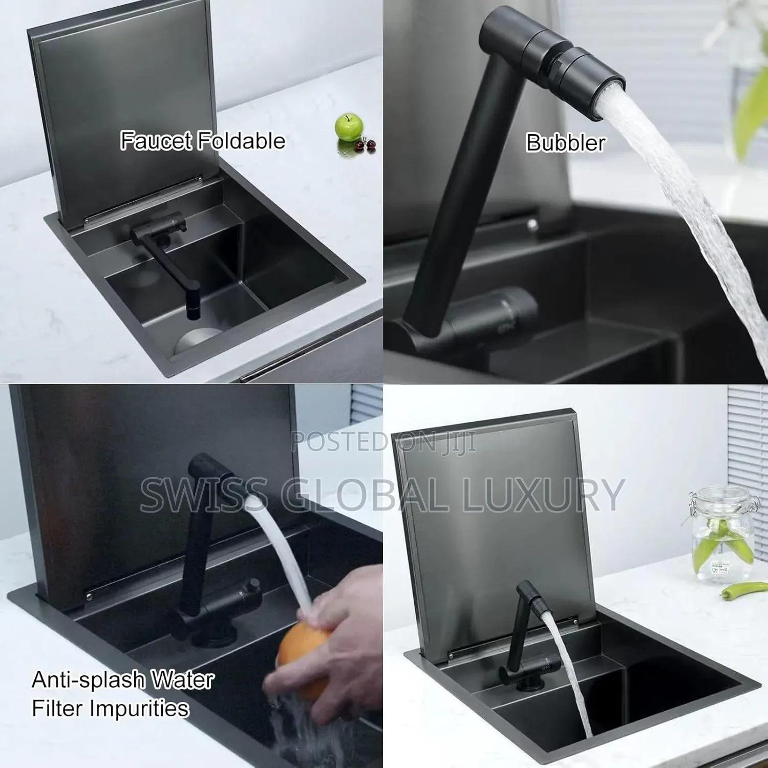 High Grade Stainless Steel Sink, Bar Sink, Single Bowl Kitchen Sinks.