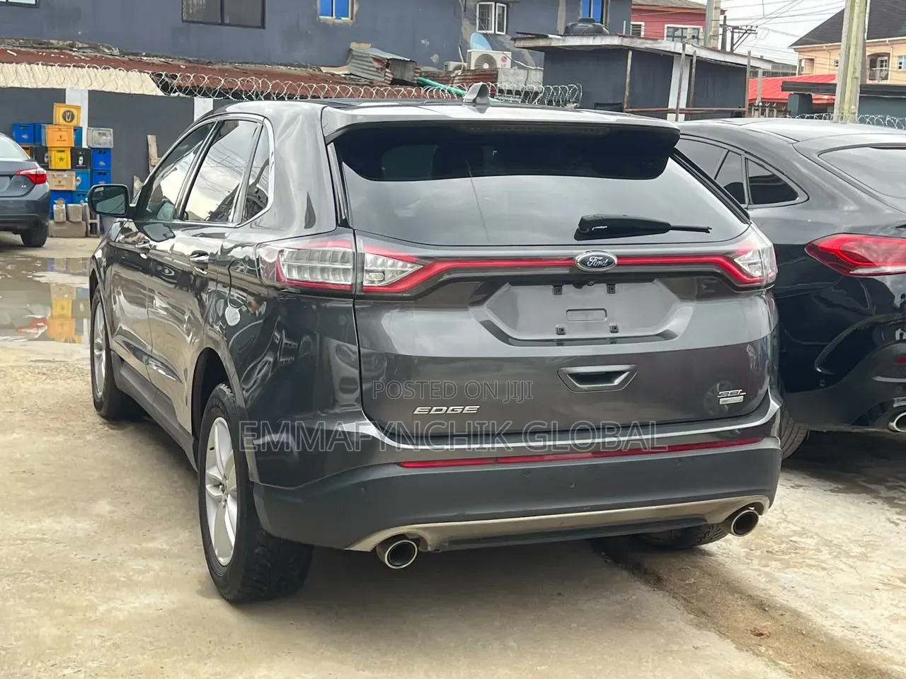 Ford Edge Titanium 4dr SUV AWD (2.0L 4cyl Turbo 6A) 2015 Gray