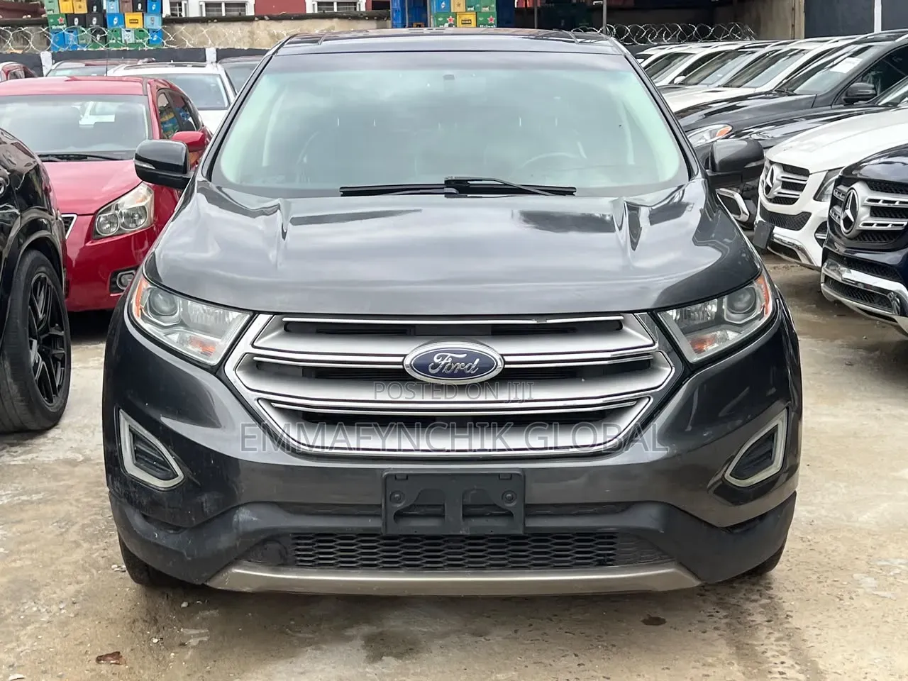 Ford Edge Titanium 4dr SUV AWD (2.0L 4cyl Turbo 6A) 2015 Gray