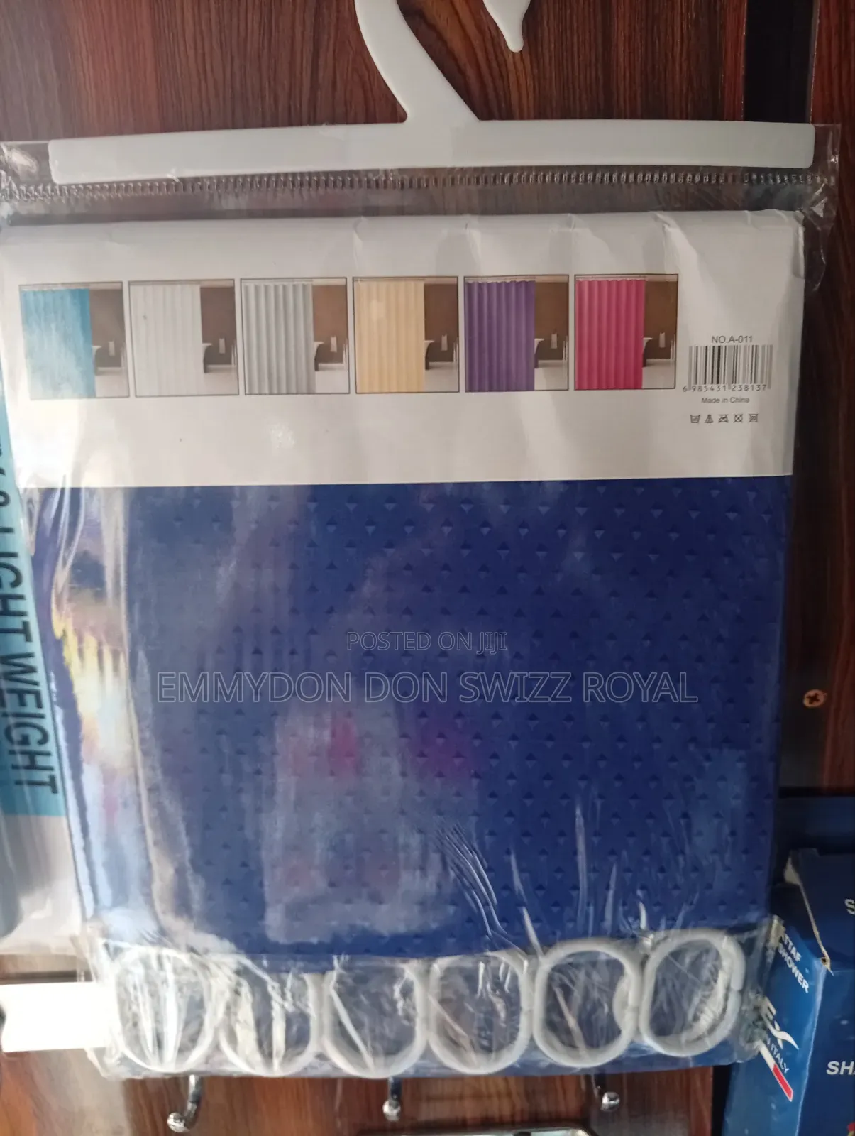 Bathroom Cutting Blue