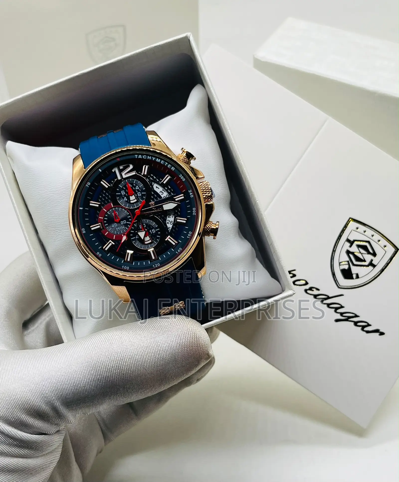 *Waterproof Poedager Rubber Wristwatch* *` [Poedager 898b]`
