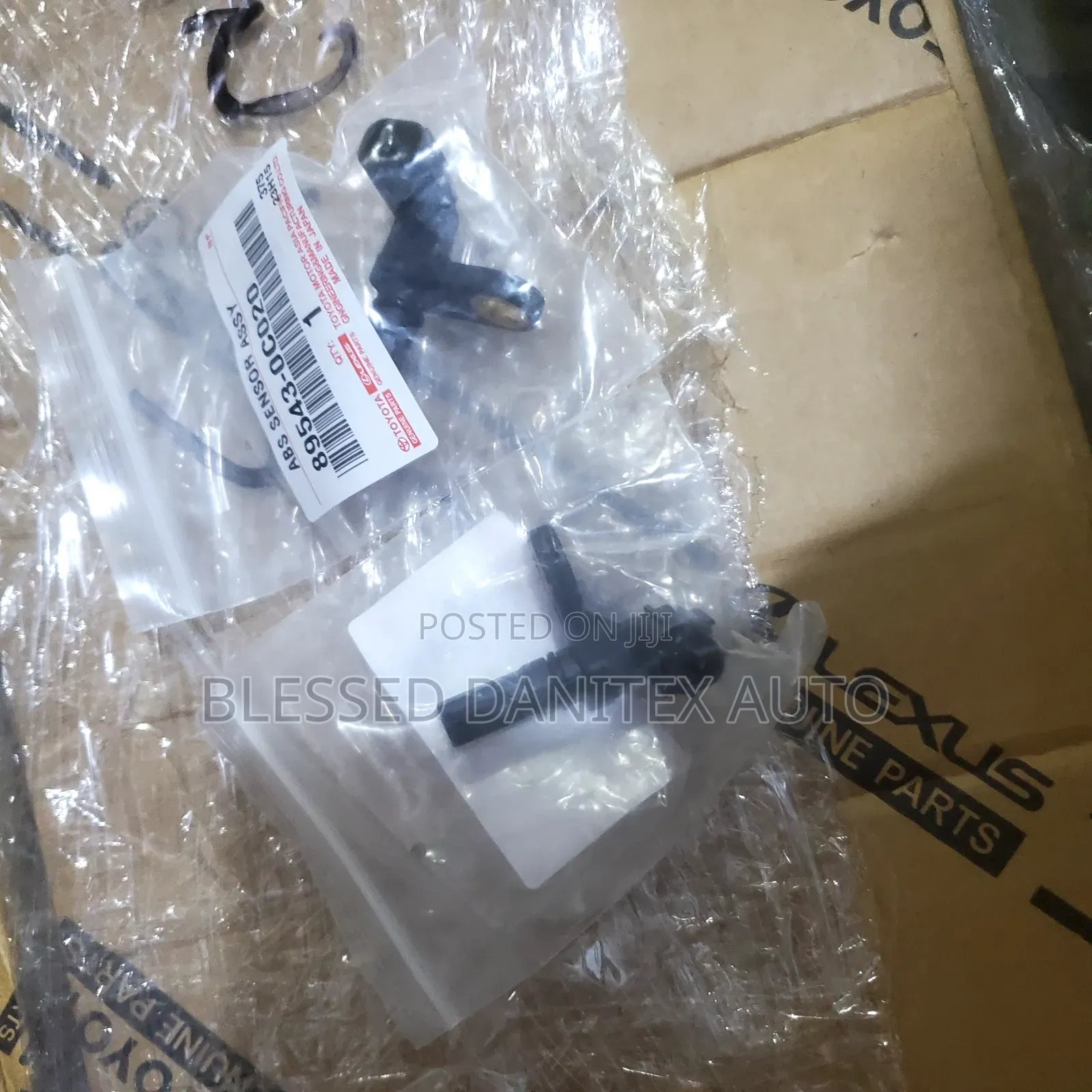 Front and Back ABS Sensor of Toyota Tundra and Sequoia 2010 to 2018
