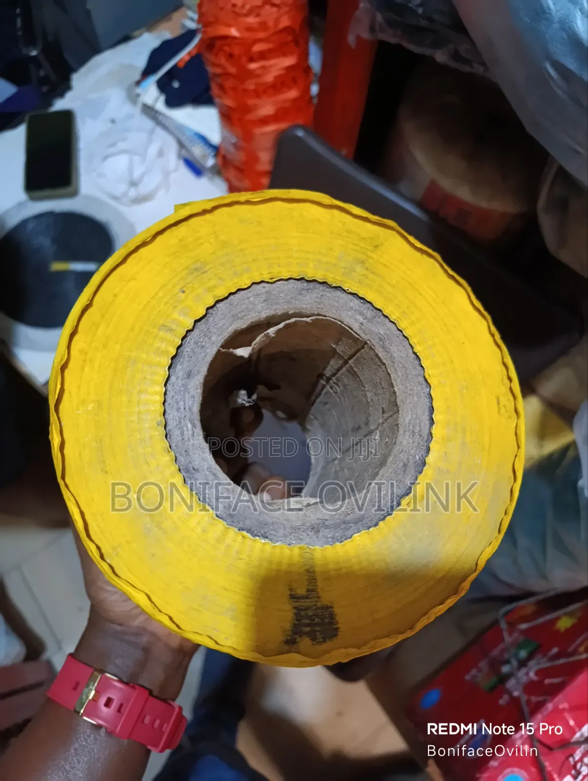 6-Inch Caution Electric Cable Tape