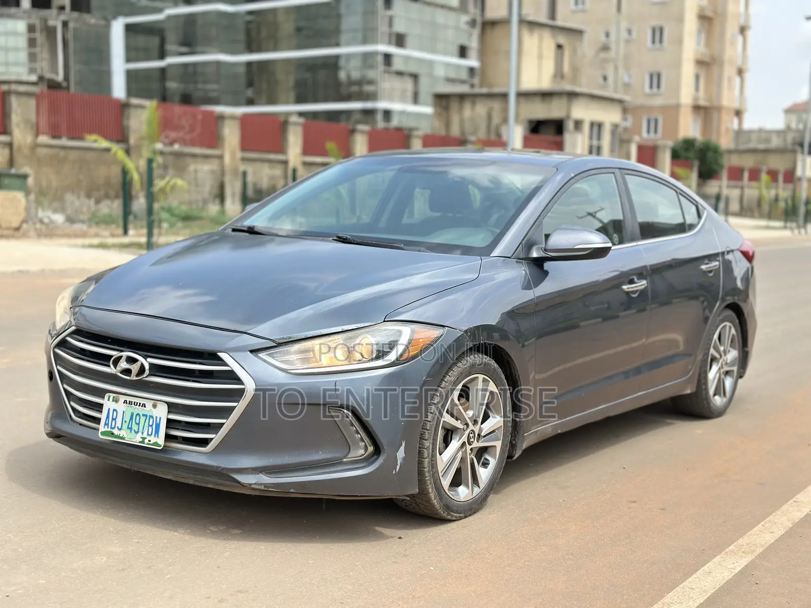 Hyundai Elantra 2017 Gray