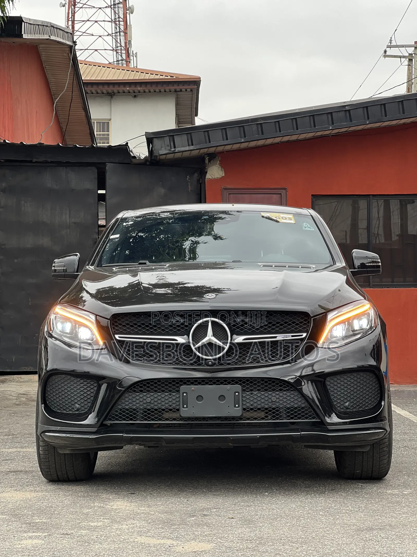 Mercedes-Benz GLE-Class AMG GLE 43 4MATIC 2018 Black