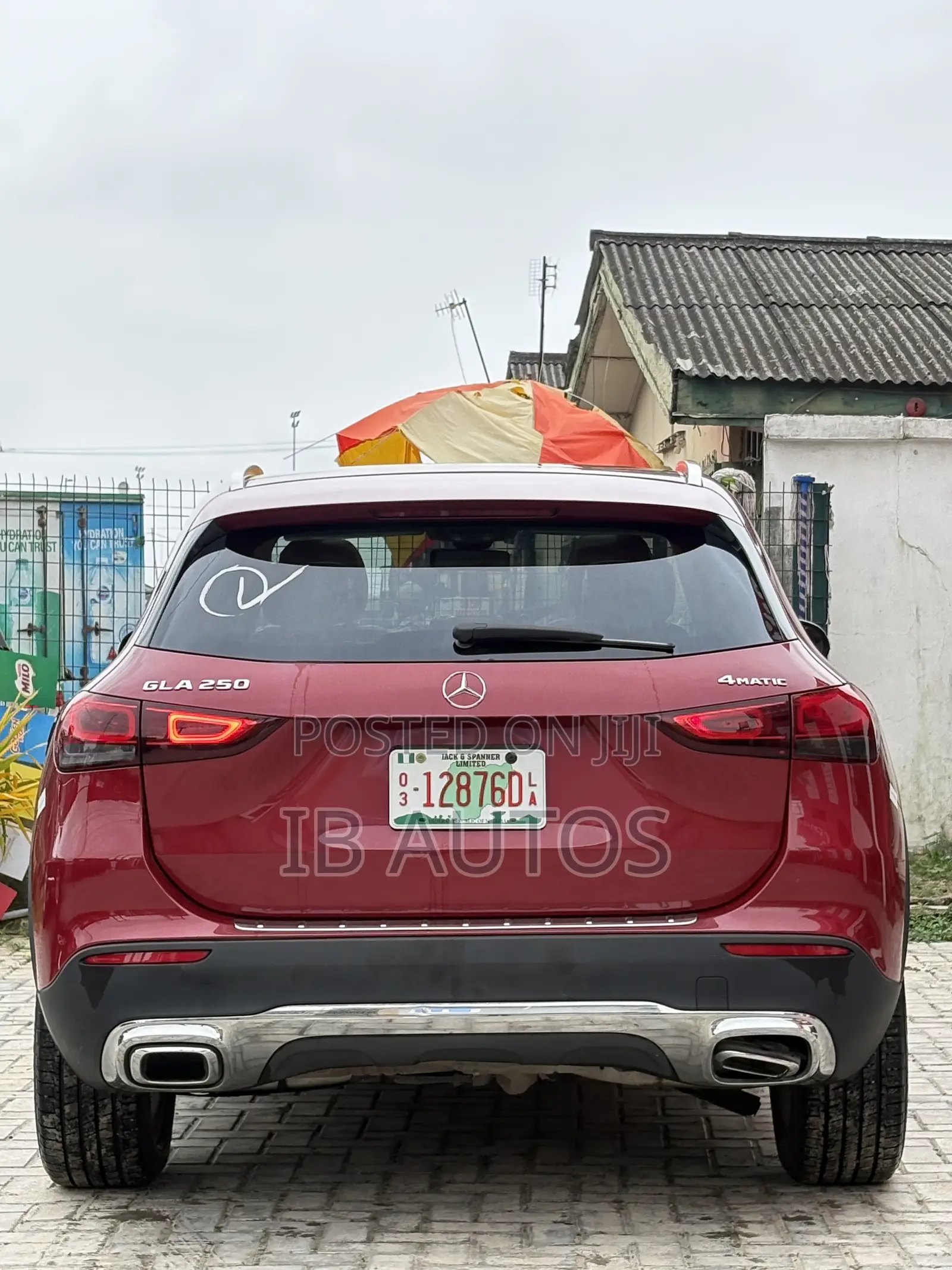 Mercedes-Benz GLA 250 2021 Red