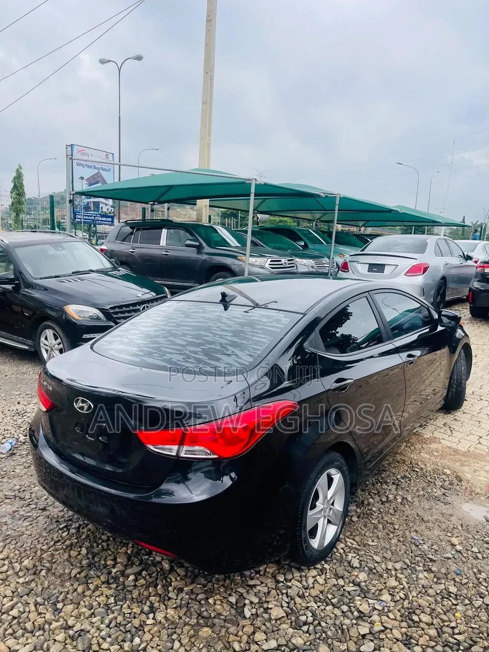Hyundai Elantra 2012 Black
