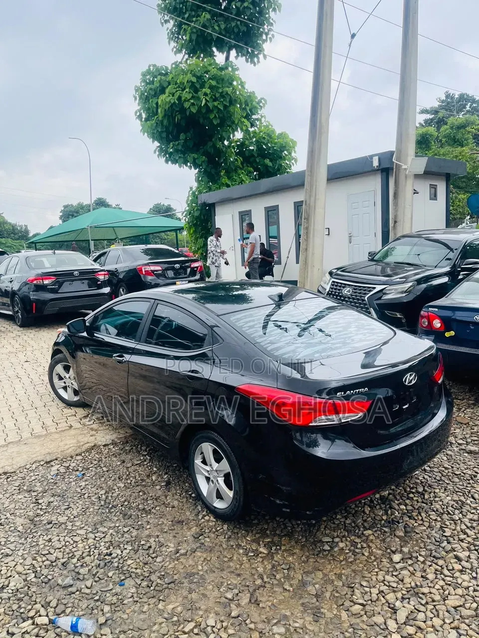 Hyundai Elantra 2012 Black