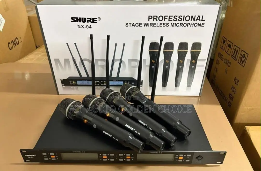 Professional Shure Nx -04ch Microphone
