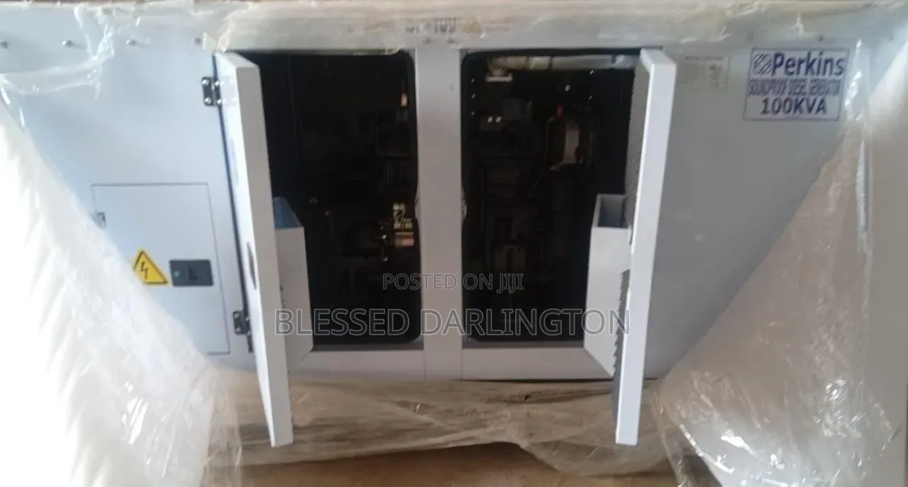 100KVA Perkins Soundproof Diesel Generator 2yrs Warranty