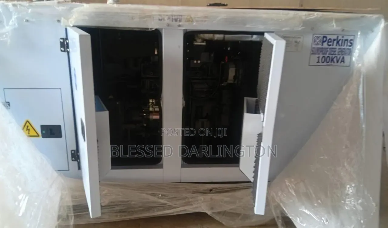 100KVA Perkins Soundproof Diesel Generator 2yrs Warranty