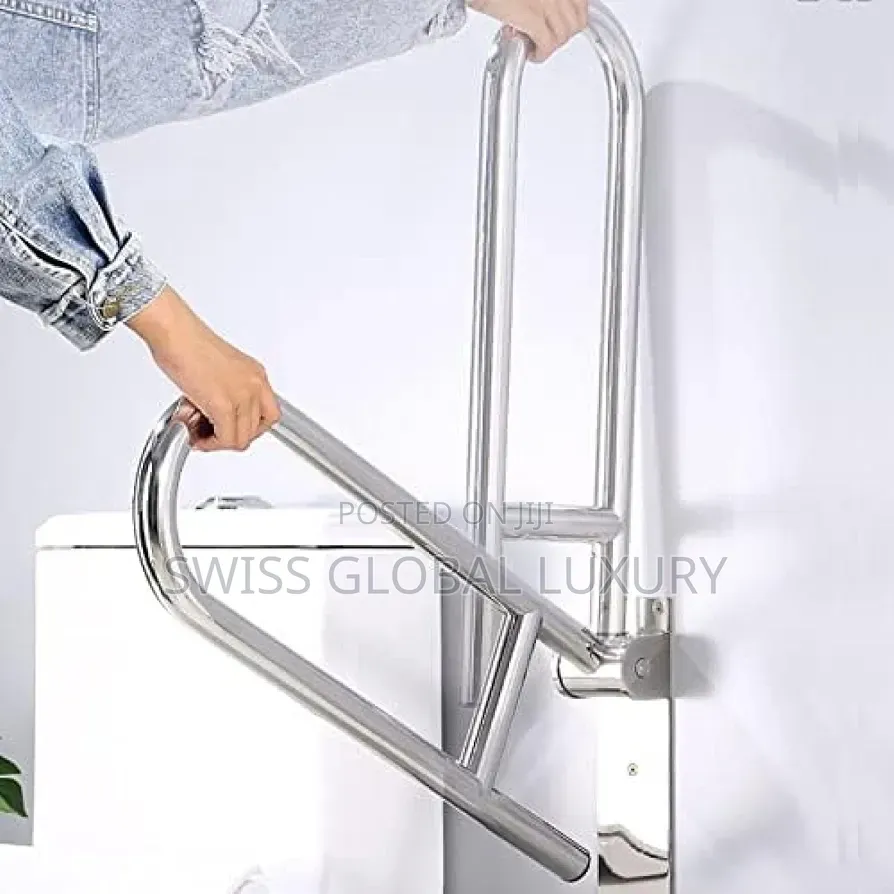 Quality Bathroom Safety Bars,Stainless Steel Folding Toilet Grab Bar.