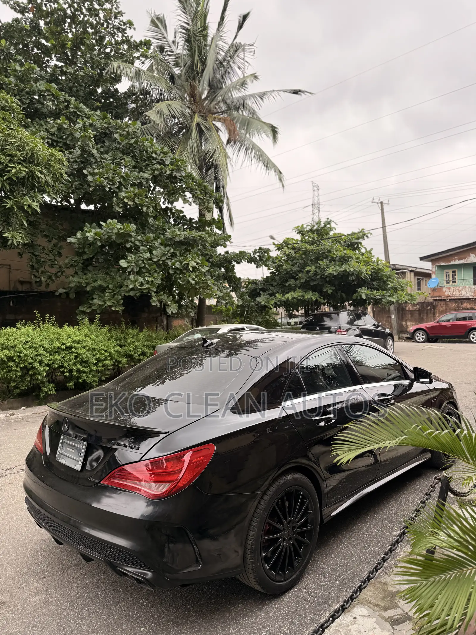 Mercedes-Benz CLA-Class AMG CLA 45 4MATIC Sedan 2014 Black