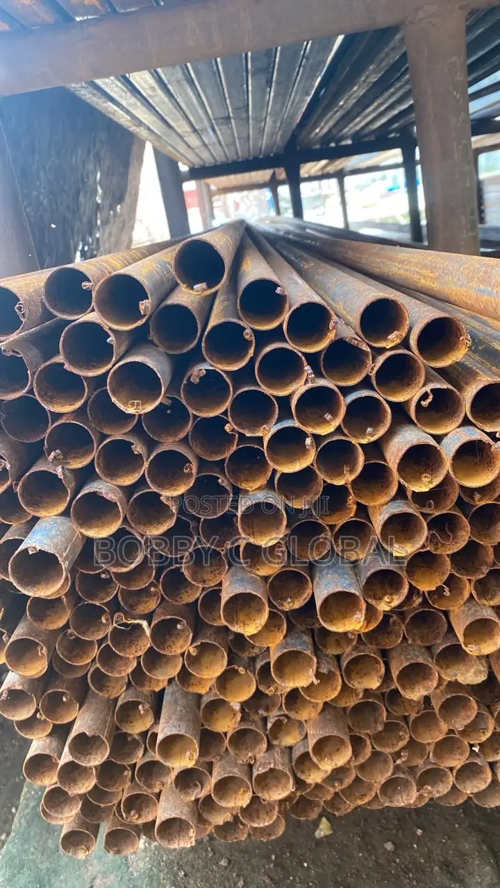 Mild Steel Round Pipe – Heavy Duty Black Steel Tube 1 Inc