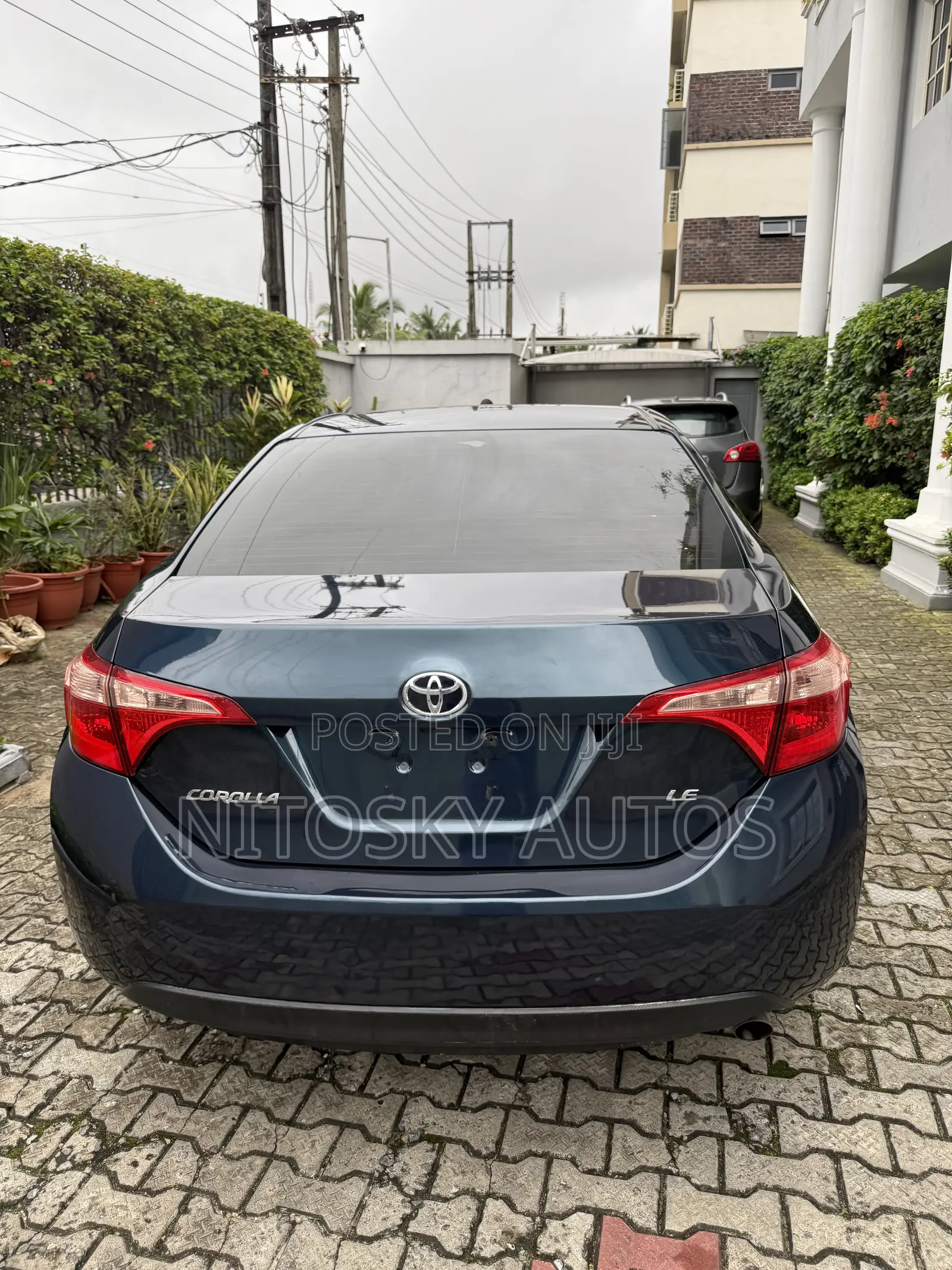 Toyota Corolla LE (1.8L 4cyl 2A) 2019 Blue