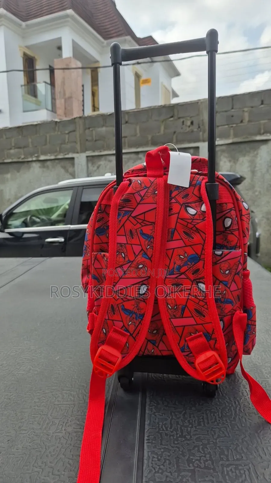 Spider Man Trolley 12inches School Bag