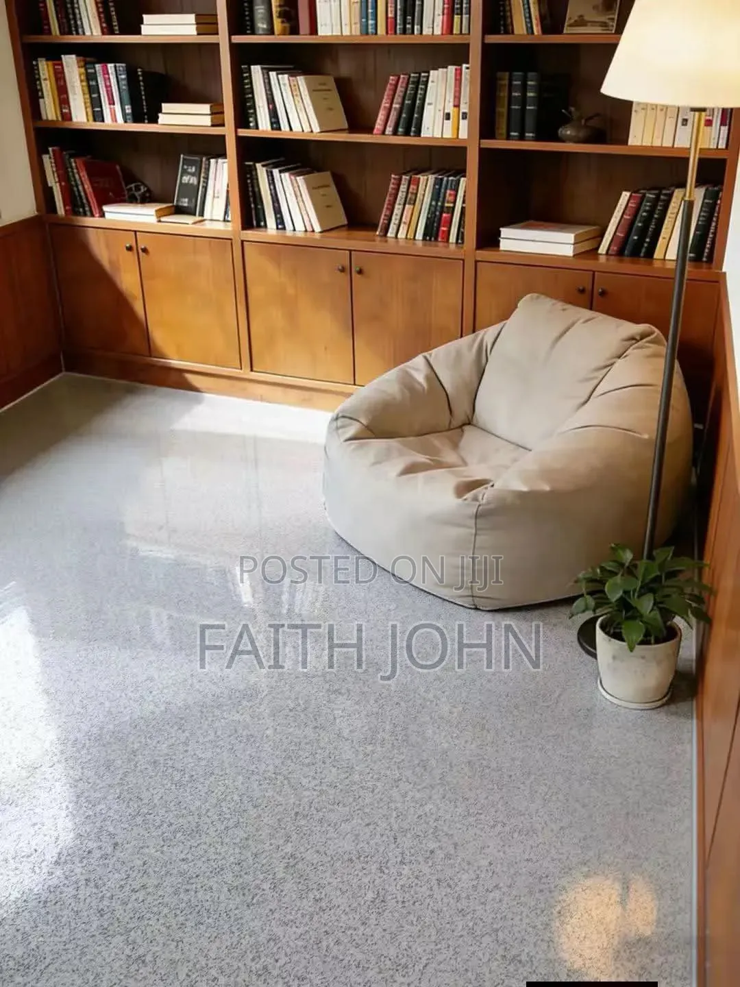 Sandy Flakes Industrial Epoxy Flooring