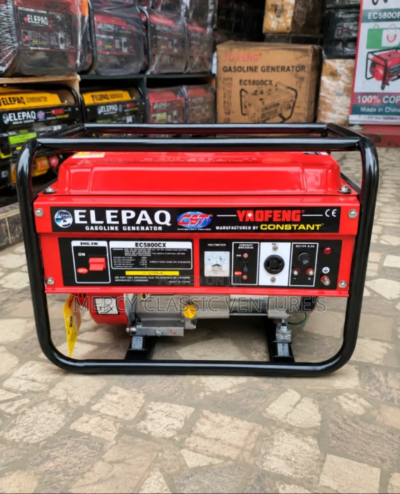 Elepaq EC5800CX 5.5KVA Petrol Generator – Heavy Duty