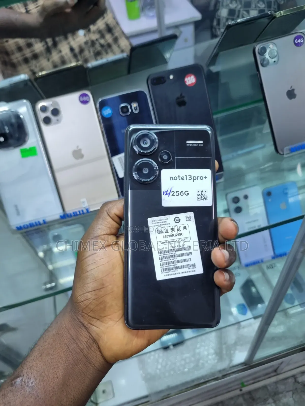Xiaomi Redmi Note 13 Pro+ 256 GB Black