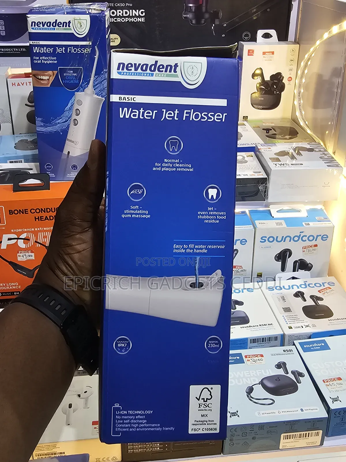 Nevagent Dental Water Jet Flosser