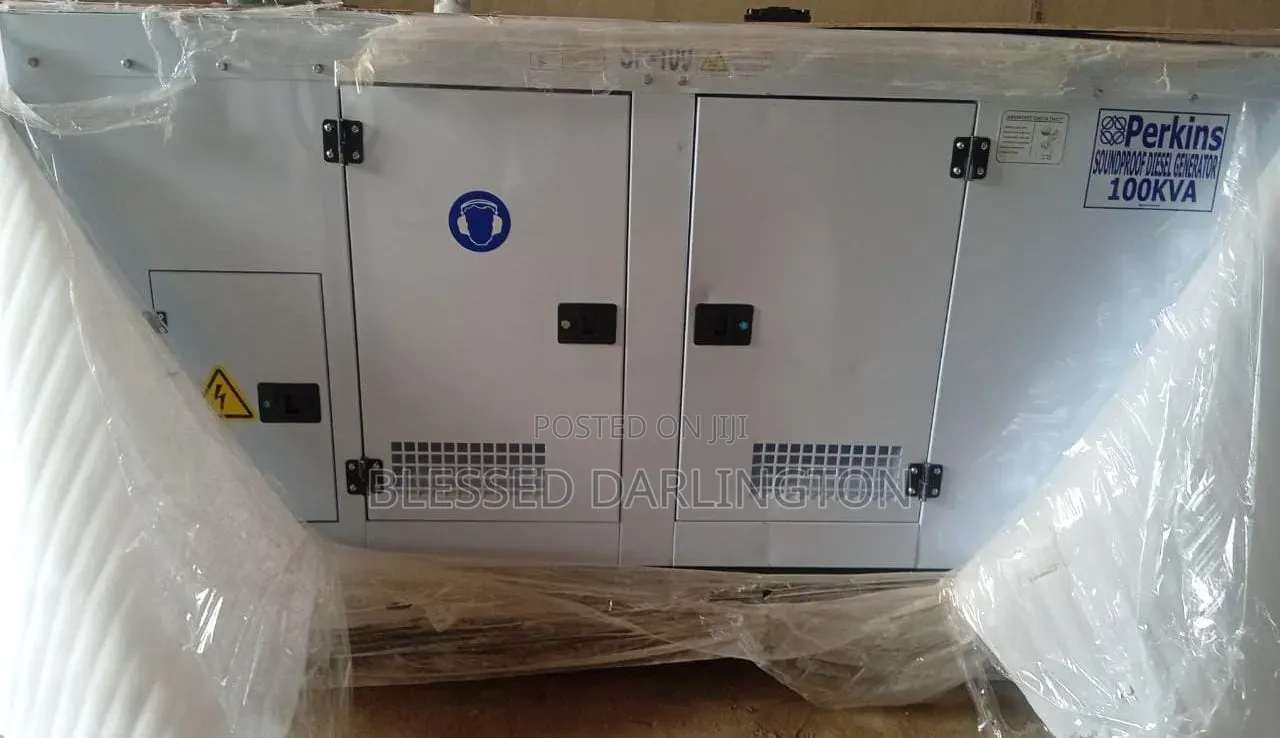 100kva Perkins Soundproof Diesel Generator